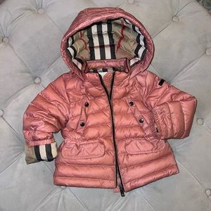 BURBERRY Children’s Puffer Coat